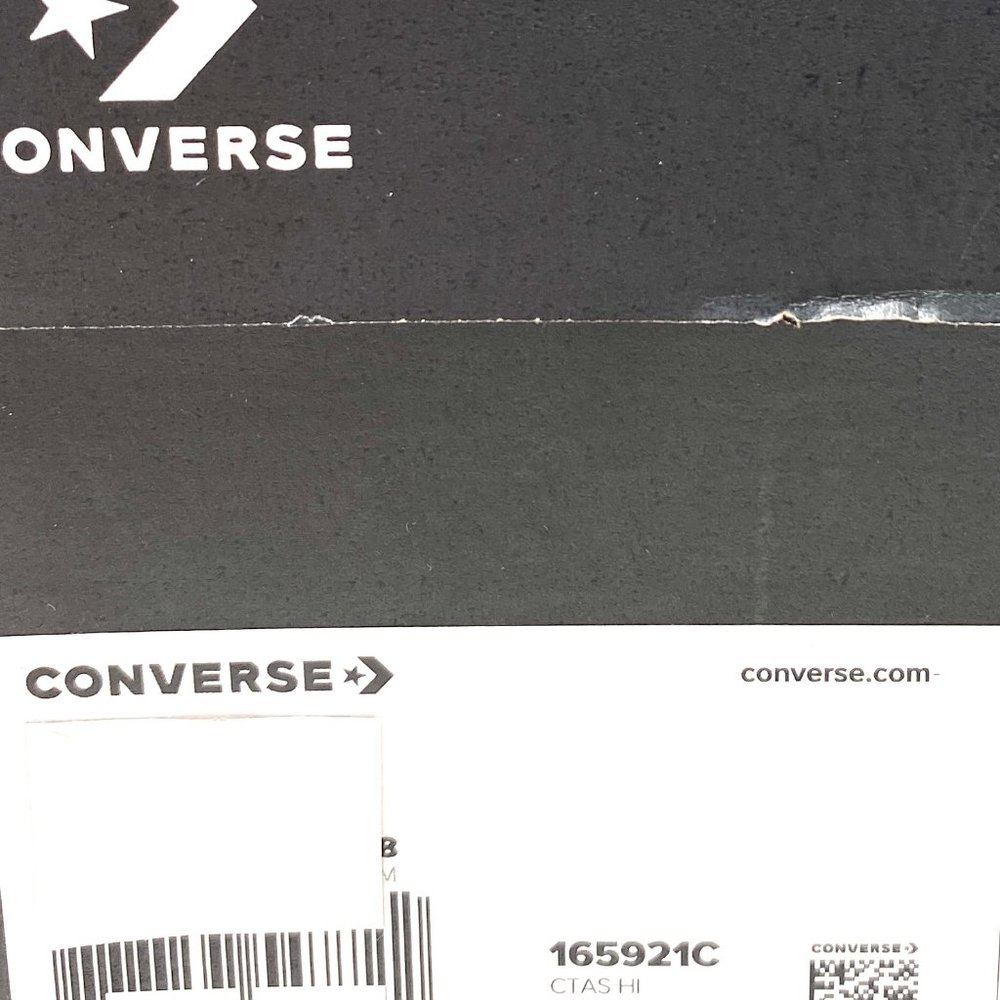 CONVERSE Men's Size 9.5 165921C CT All Star Hi OG Basketball White Suede Sneaker - Picture 10 of 10